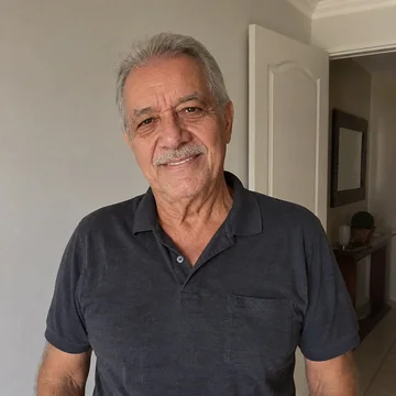 Foto de Geraldo, leitor do e-book Pergunte Sem Medo